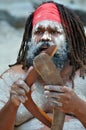 Aboriginal culture show in Queensland Australia Royalty Free Stock Photo