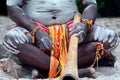 Aboriginal culture show in Queensland Australia Royalty Free Stock Photo