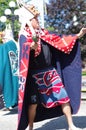 Aboriginal dancer from Coast Salish territories Royalty Free Stock Photo