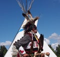 Aboriginal Dancer At Edmonton's Heritage Days 2013