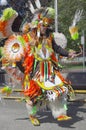 Aboriginal dancer at Indigenous cultural festival Royalty Free Stock Photo