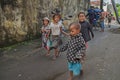 An aboriginal malagasy children on the street