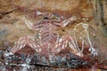 Aboriginal rock art Royalty Free Stock Photo