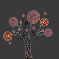 Aboriginal Tree Illustration