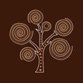 Aboriginal Tree Illustration