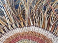 Aboriginal Weaving Royalty Free Stock Photo