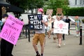 Abortion protest in defiance of abortion ban Royalty Free Stock Photo