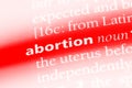 abortion Royalty Free Stock Photo