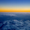 Above the clouds. Royalty Free Stock Photo
