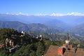 Above the clouds in Nagarkot Royalty Free Stock Photo