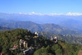 Above the clouds in Nagarkot Royalty Free Stock Photo