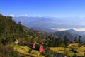 Above the clouds in Nagarkot Royalty Free Stock Photo