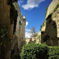 Castle Chateau de Breze in the Loire Valley France. Royalty Free Stock Photo