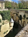 Castle Chateau de Breze in the Loire Valley. France. Royalty Free Stock Photo