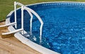 Above Ground Pool and Ladder Royalty Free Stock Photo