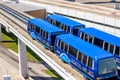 Above ground terminal connecting tram at IAH airport