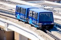 Above ground terminal connecting tram at IAH airport Royalty Free Stock Photo