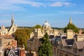 Above Oxford. England Royalty Free Stock Photo