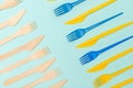 Natural versus plastic utensils