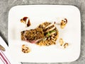 Lamb with Wild Rice Plated