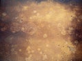 Above view of rusted steel floor. Royalty Free Stock Photo