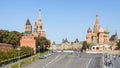 Above view of Vasilevsky Descent of Red Square