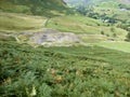 Above Yewdale mining spoils