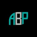 ABP letter logo design on black background.ABP creative initials letter logo concept.ABP letter design