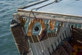 Abra boat at sharjah port