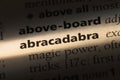 abracadabra