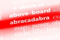 abracadabra