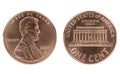 Abraham Lincoln cent coin Royalty Free Stock Photo