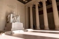 Abraham Lincoln Memorial building Washington DC Royalty Free Stock Photo