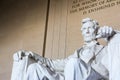 Abraham Lincoln Memorial Sitting Chair famous Landmark Closeup P