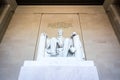 Abraham Lincoln Memorial Sitting Chair famous Landmark Closeup P