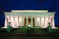 Abraham Lincoln Memorial, Washington DC USA Royalty Free Stock Photo