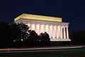 Abraham Lincoln Memorial, Washington DC USA Royalty Free Stock Photo