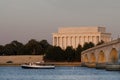 Abraham Lincoln Memorial, Washington DC USA Royalty Free Stock Photo