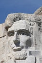 Abraham Lincoln on Mount Rushmore Royalty Free Stock Photo