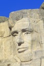 Abraham Lincoln, Mount Rushmore National Monument Near Rapid City, South Dakota Royalty Free Stock Photo