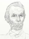 Abraham Lincoln. the president-elect of the United States of America. Nel1860