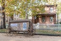 Abraham Lincoln Presidential Campaign Log Cabin Wagon Royalty Free Stock Photo