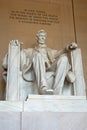 Abraham Lincoln statue in the Lincoln Memorial