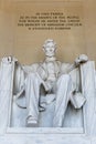 Abraham Lincoln statue Royalty Free Stock Photo