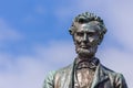 Abraham Lincoln statue on Old Calton Cemetery in Edinburgh, Scot