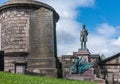 Abraham Lincoln statue on Old Calton Cemetery in Edinburgh, Scot