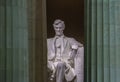 Abraham Lincoln Statue in Washington DC Royalty Free Stock Photo