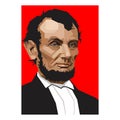 Abraham lincoln vector