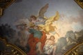 Abraham sacrifices Isaac, fresco in Church Santa Maria Maggiore in Florence
