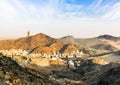 Abraj Al Bait Royal Clock Tower Makkah in Mecca, Saudi Arabia. Royalty Free Stock Photo